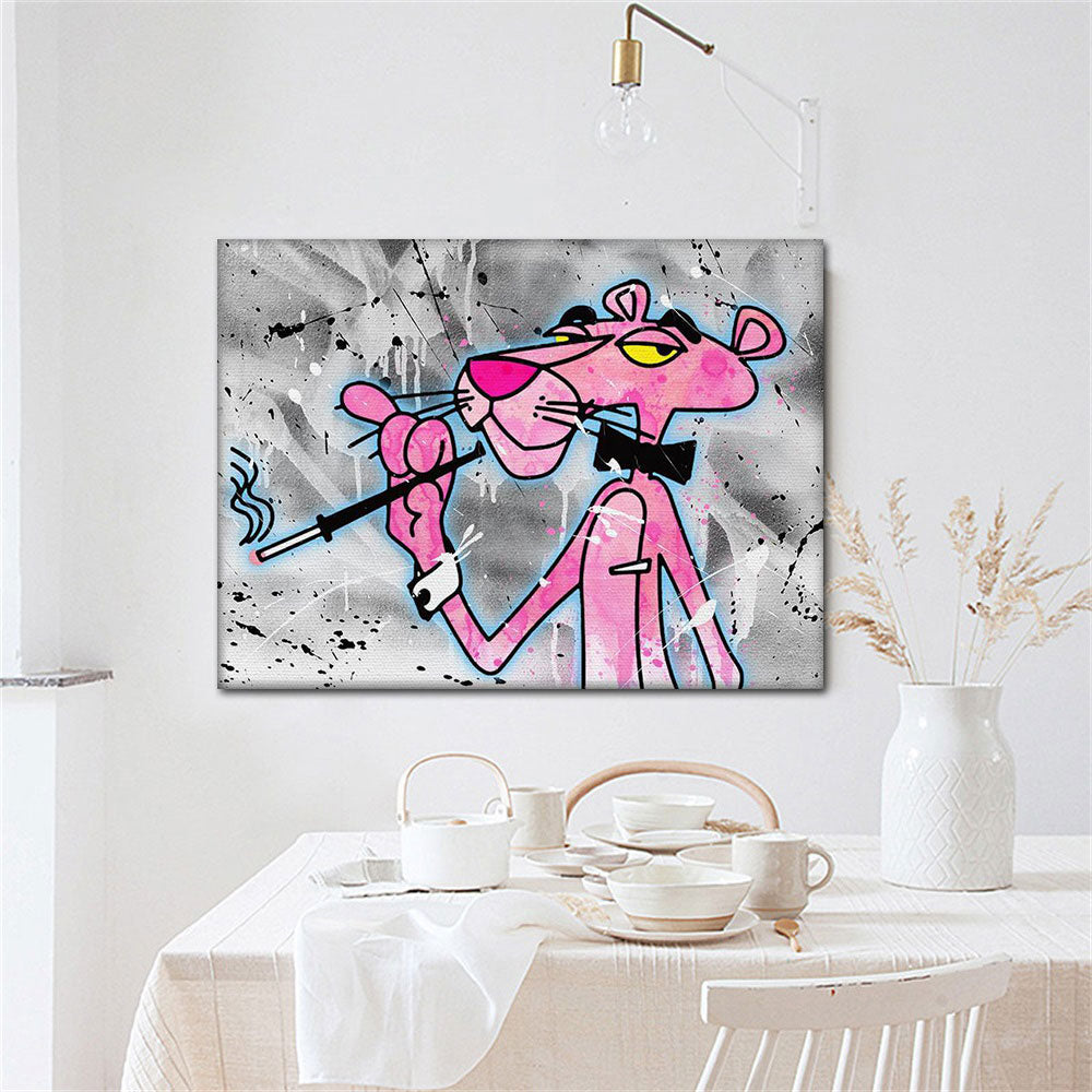 Pink Panther Pop Art Canvas - Wall Vision - Buy Online Now