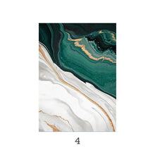 Load image into Gallery viewer, Modern Emerald River Abstract Wall Art
