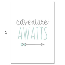 Load image into Gallery viewer, Turquoise Adventures Awaits Little One
