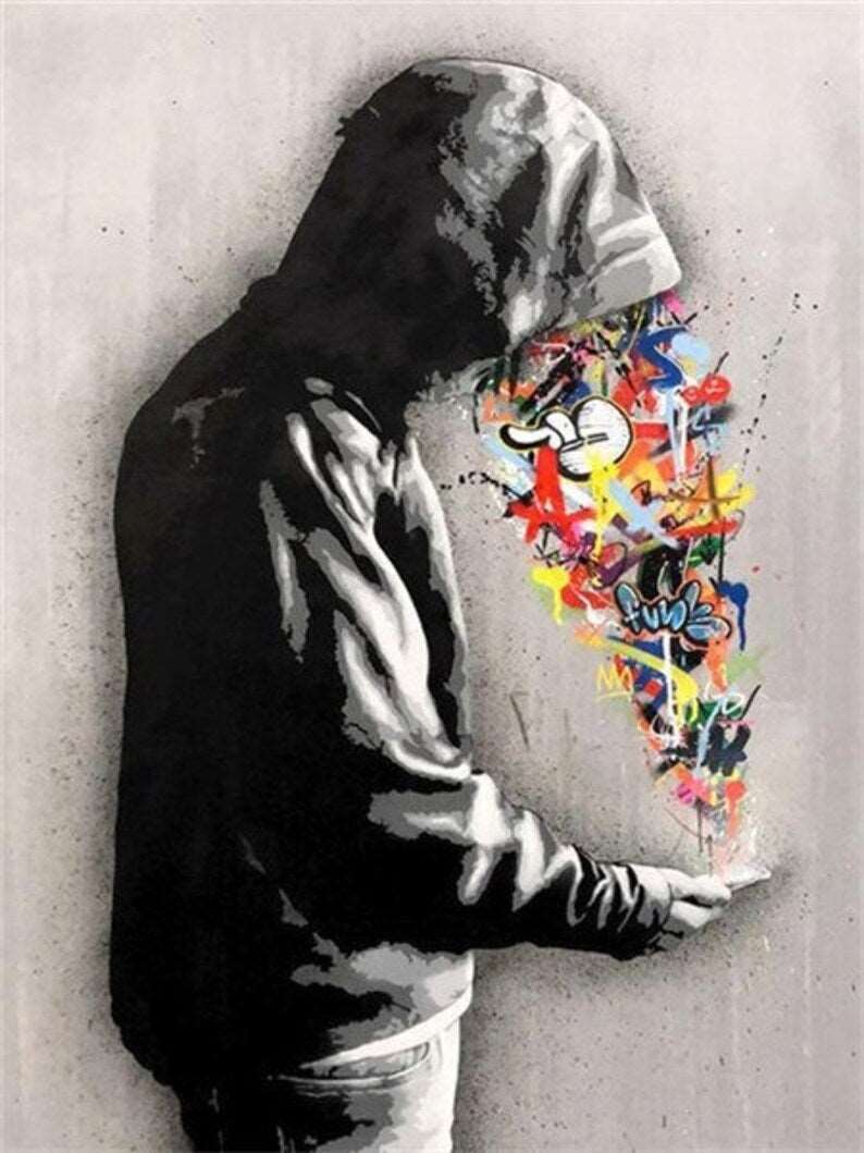 ''Connection'' Graffiti Art