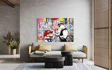 Charger l&#39;image dans la galerie, Banksy Super Mario Mushroom
