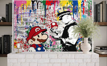 Charger l&#39;image dans la galerie, Banksy Super Mario Mushroom
