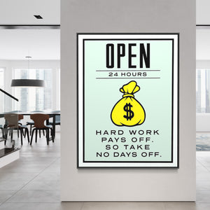 Monopoly Edition Motivational Art