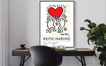 Charger l&#39;image dans la galerie, Men Holding Heart by Keith Haring, 1988
