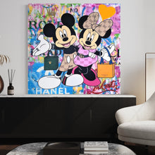 Load image into Gallery viewer, Fashion Mickey &amp; Minnie Pop Art
