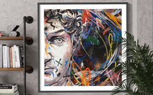 Load image into Gallery viewer, David Sculpture Graffiti Art
