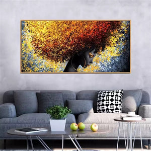 Gold Mine Abstract Art