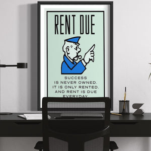 Rent Due - Monopoly Edition