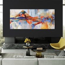 Load image into Gallery viewer, Mindfulness At The Lake Abstract Art
