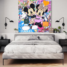 Load image into Gallery viewer, Fashion Mickey &amp; Minnie Pop Art
