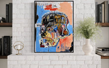 Load image into Gallery viewer, Untitled Skull by Jean Michel Basquiat, 1981
