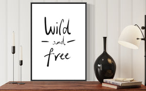 Wild & Free Wall Art