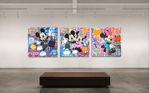 Fashion Mickey & Minnie Pop Art