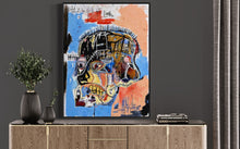 Charger l&#39;image dans la galerie, Untitled Skull by Jean Michel Basquiat, 1981
