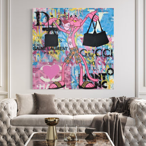 Fashion Pink Panther Pop Art