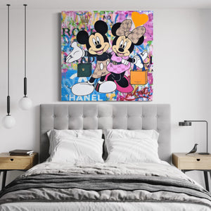 Fashion Mickey & Minnie Pop Art