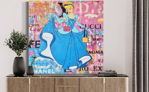 Fashion Sleeping Beauty Pop Art