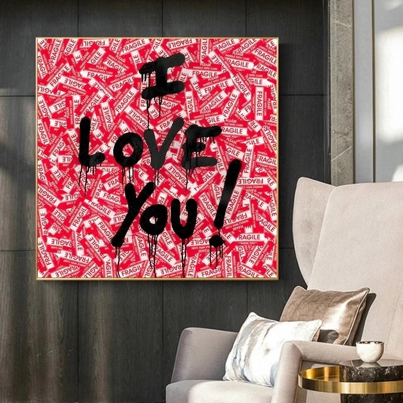 Love You by Mr Brainwash