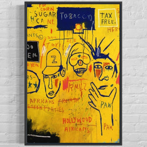 Hollywood Africans, 1983 - Jean Michel Basquiat