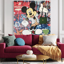 Load image into Gallery viewer, Fashion Shopping Mickey Pop Art
