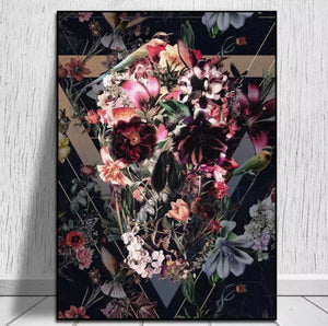 Floral Skull