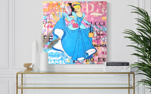 Fashion Sleeping Beauty Pop Art