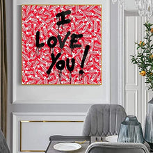 Charger l&#39;image dans la galerie, Love You by Mr Brainwash
