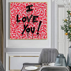 Love You by Mr Brainwash