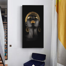 Load image into Gallery viewer, Modern African Woman Portrait
