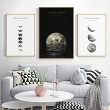 Load image into Gallery viewer, Moon Phase Minimalist Art
