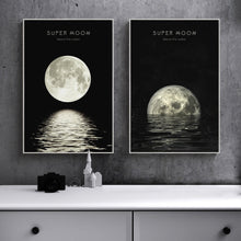 Charger l&#39;image dans la galerie, Moon Phase Minimalist Art
