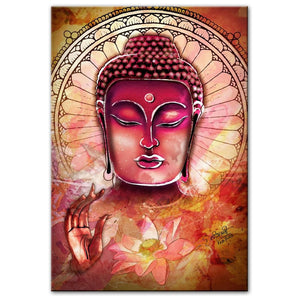 Mindful Buddhist  Wall Art