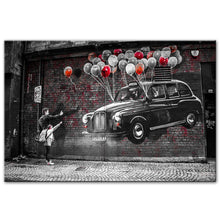 Load image into Gallery viewer, Glasgow Street Graffiti Art &#39;&#39;The Floating Taxi&#39;&#39;
