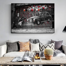 Load image into Gallery viewer, Glasgow Street Graffiti Art &#39;&#39;The Floating Taxi&#39;&#39;
