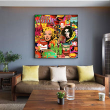 Load image into Gallery viewer, Fashion Pop Art Collage Wall Art
