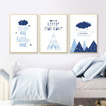 Load image into Gallery viewer, Adventurous Baby Boy Art Print Set
