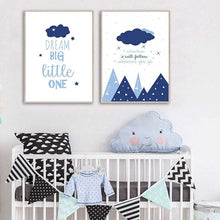 Load image into Gallery viewer, Adventurous Baby Boy Art Print Set
