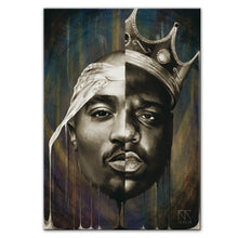 Load image into Gallery viewer, Portrait Of Big And Tupac Art

