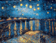 Load image into Gallery viewer, Starry Night Over the Rhône by Van Gogh
