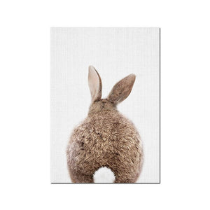 Hello Dear Bunny Wall Art