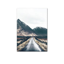 Charger l&#39;image dans la galerie, Nordic Road Trip Landscape Wall Art
