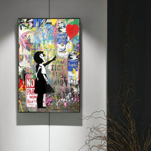 Load image into Gallery viewer, Banksy Balloon Girl
