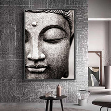 Load image into Gallery viewer, Buddha Statue Modern Wall Art
