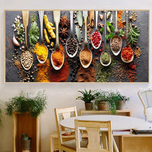 Charger l&#39;image dans la galerie, Kitchen Colorful Spice and Cooking Ingredients
