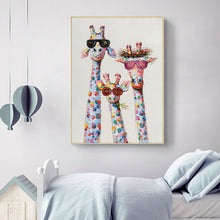 Charger l&#39;image dans la galerie, Funny Giraffes Family
