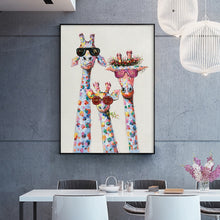 Charger l&#39;image dans la galerie, Funny Giraffes Family
