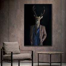 Load image into Gallery viewer, The Deer Gentleman Modern Art
