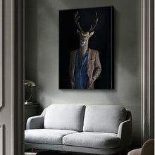 Load image into Gallery viewer, The Deer Gentleman Modern Art
