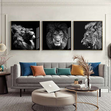 Load image into Gallery viewer, Black and White Lion King
