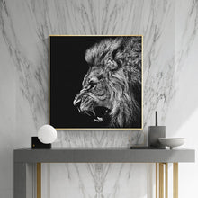 Load image into Gallery viewer, Black and White Lion King
